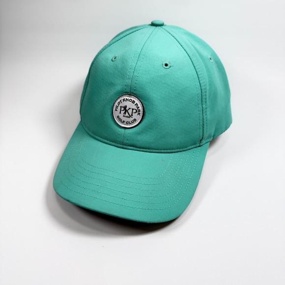 Fahrenheit Other - Pilot Knob Park Golf Club Hat Fahrenheit Aqua Blue Performance‎ Strapback Cap